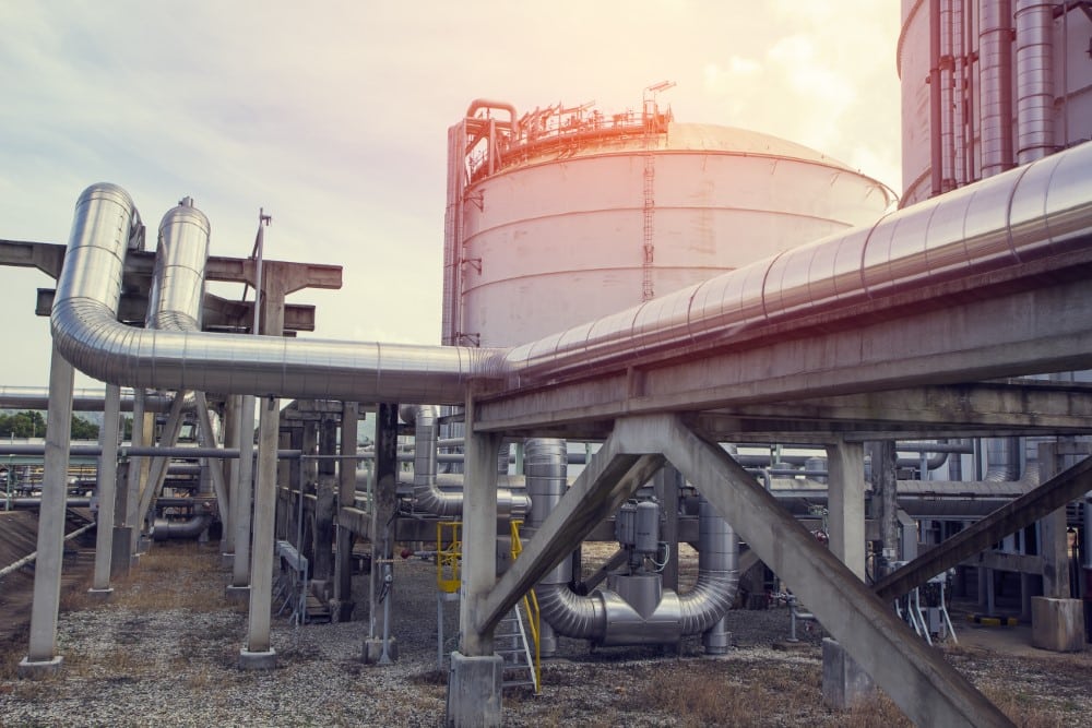 gas chemical storage tank company Fuel depot upgrades